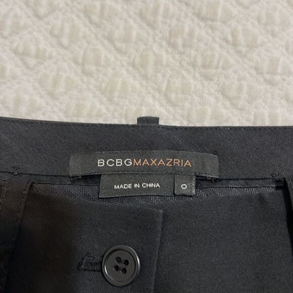 BCBGMaxAzria - Size 0 - Black Culottes - Picture 2 of 4